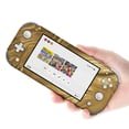 thumbnail image 2 of POBUDS Switch Skin | Sticker Wrap Vinyl Decal | Set Compatible with Nintendo Switch ( Switch Standard, Gold Liquid Gradient), 2 of 5