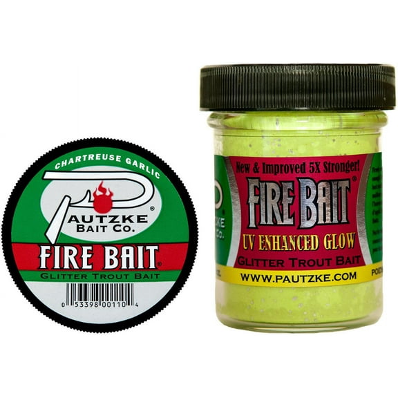 Pautzke Fire Bait – Chartreuse Garlic 1.5 oz
