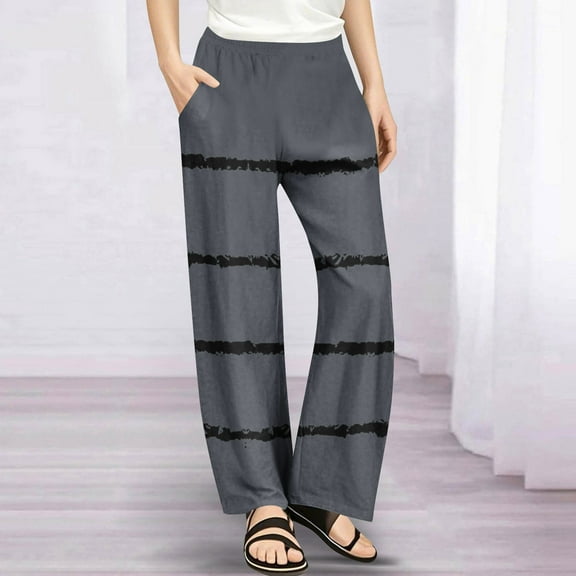 Piuwrlz Kids Sweatpants Girls Boys Long Loose Pants Loose Gray Size 5 Years