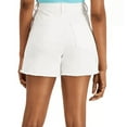thumbnail image 2 of Style & Co Womens Frayed Denim Shorts Bright White 14, 2 of 4