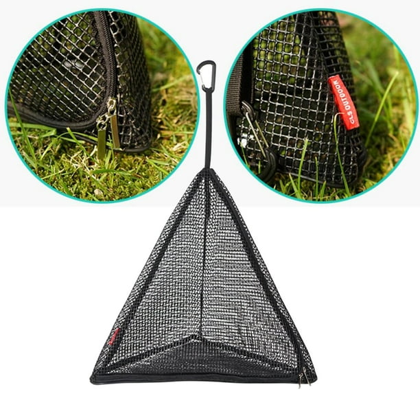 Estante de secado triangular Soledad Red plegable para acampar 40x43cm