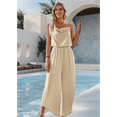 thumbnail image 2 of Sleeveless Wide-Leg Jumpsuit M, 2 of 9