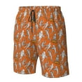thumbnail image 5 of Kdxio Halloween Mummy Pattern Mens Casual Shorts - Drawstring Summer Beach Sports Shorts for Men, 5 of 9