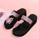 thumbnail image 4 of Sandalias de tacón con punta abierta para mujer, zapatos con lazo y punta abierta, sandalias cómodas, informales, cómodas, para la playa Wmkox8yii ytu6514, 4 of 9