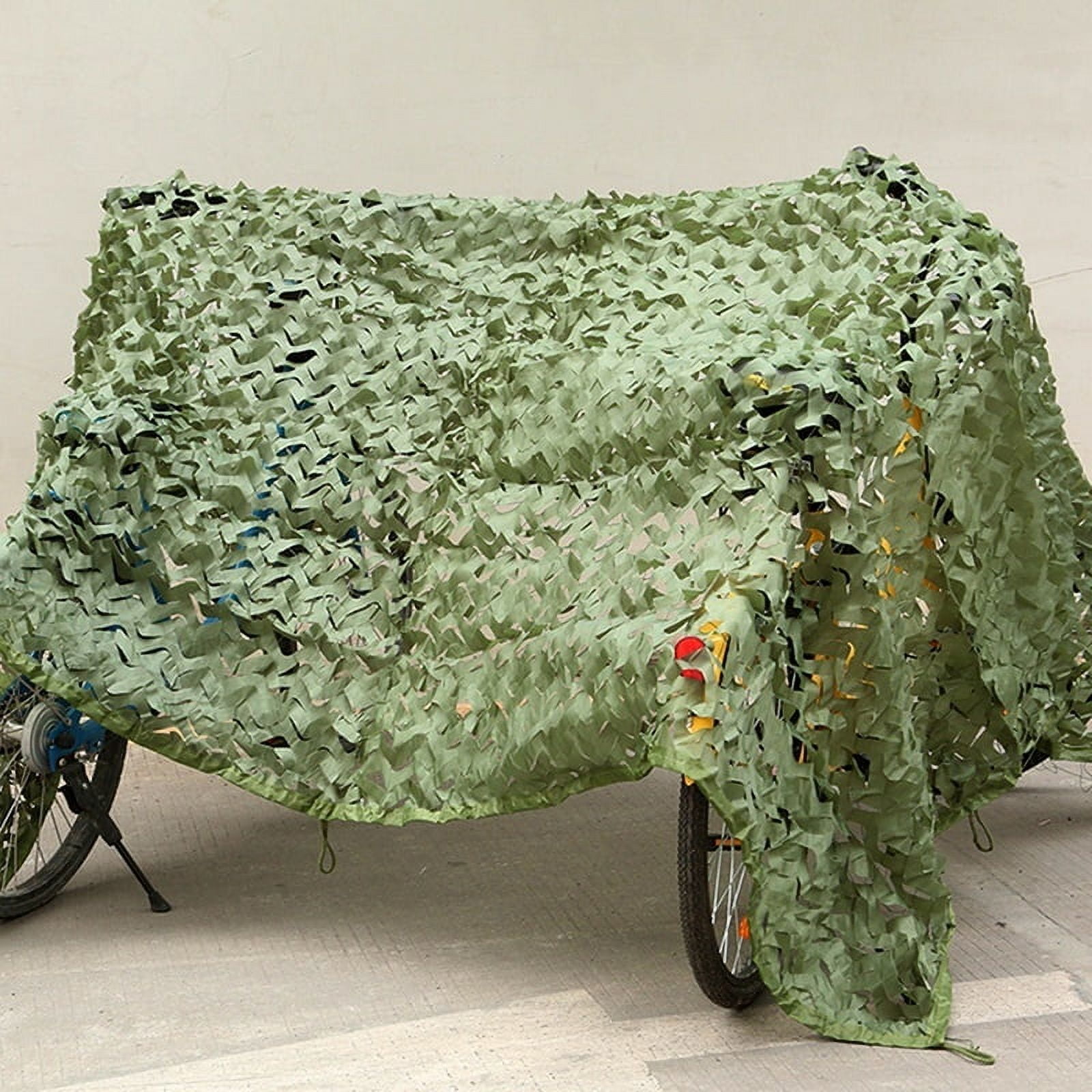 Vensio 2x3M Green Military Camouflage Net Heavy Duty Woodlands Leaves Camo Cover for Hunting and Camping