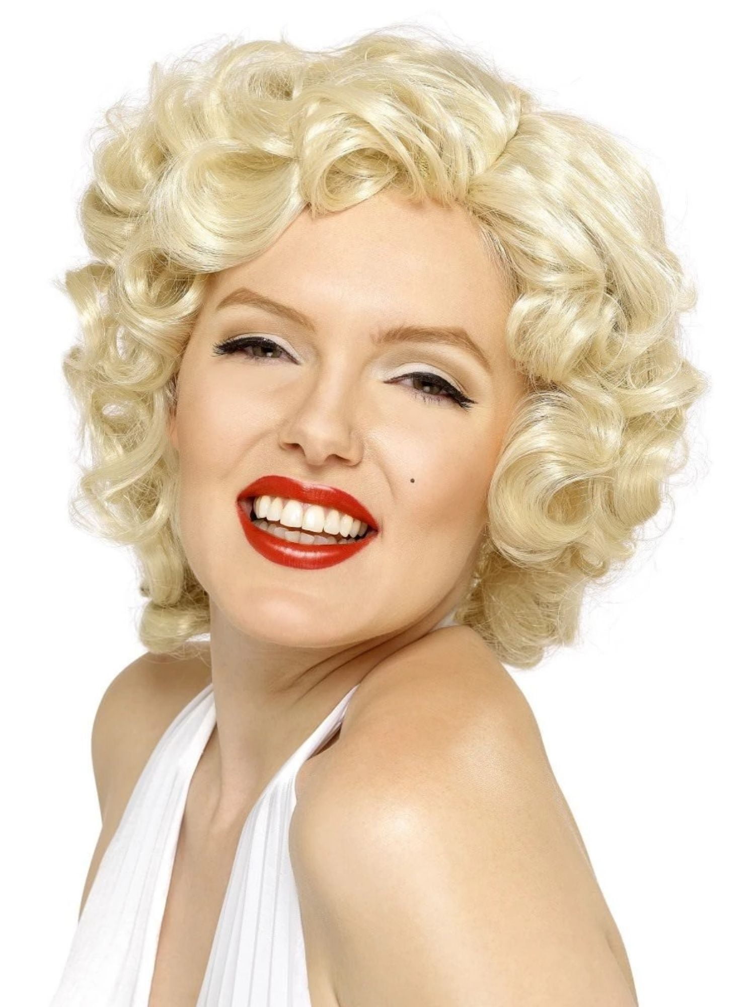 Koloniaal Vader Terug, terug, terug deel 26" Blonde Marilyn Monroe Women One Size Fancy Short Wig - Walmart.com