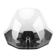 thumbnail image 2 of Adventure Windshield, Adjustable Front Vented Wind Deflector, Clear Hard Coated Wind Shield, Compatible with Ryker 600 900 Rally Sport, Replace OEM 219401032, 2 of 7
