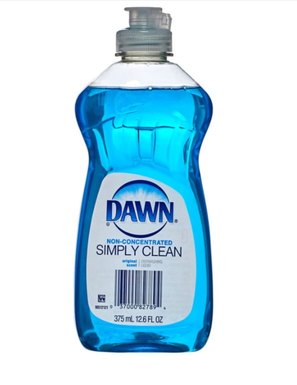 Dawn Dish Liquid Detergent 14.6 fl oz Simply Clean 4pk
