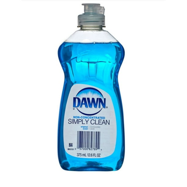Dawn Dish Liquid Detergent 14.6 fl oz Simply Clean 4pk