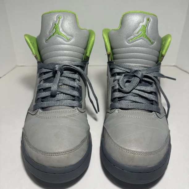Ni - ke Jordan 5 Retro Green Bean 2021 Men’s Basketball Shoe Size 9.5 (DM9014-003)No Box