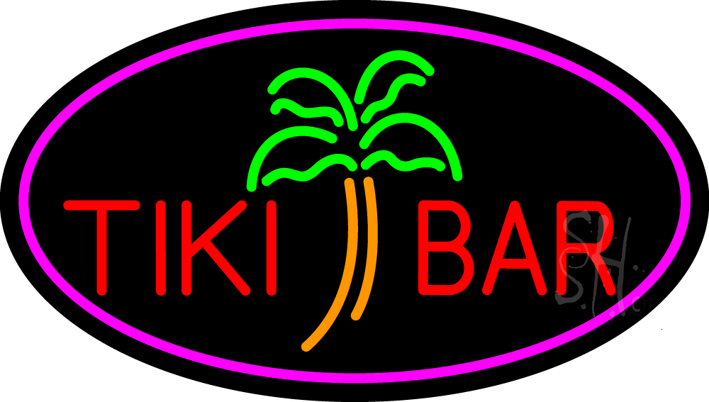 Neonetics Tiki Bar Parrot Beer Neon Clock - 15x15 Inch Battery Powered