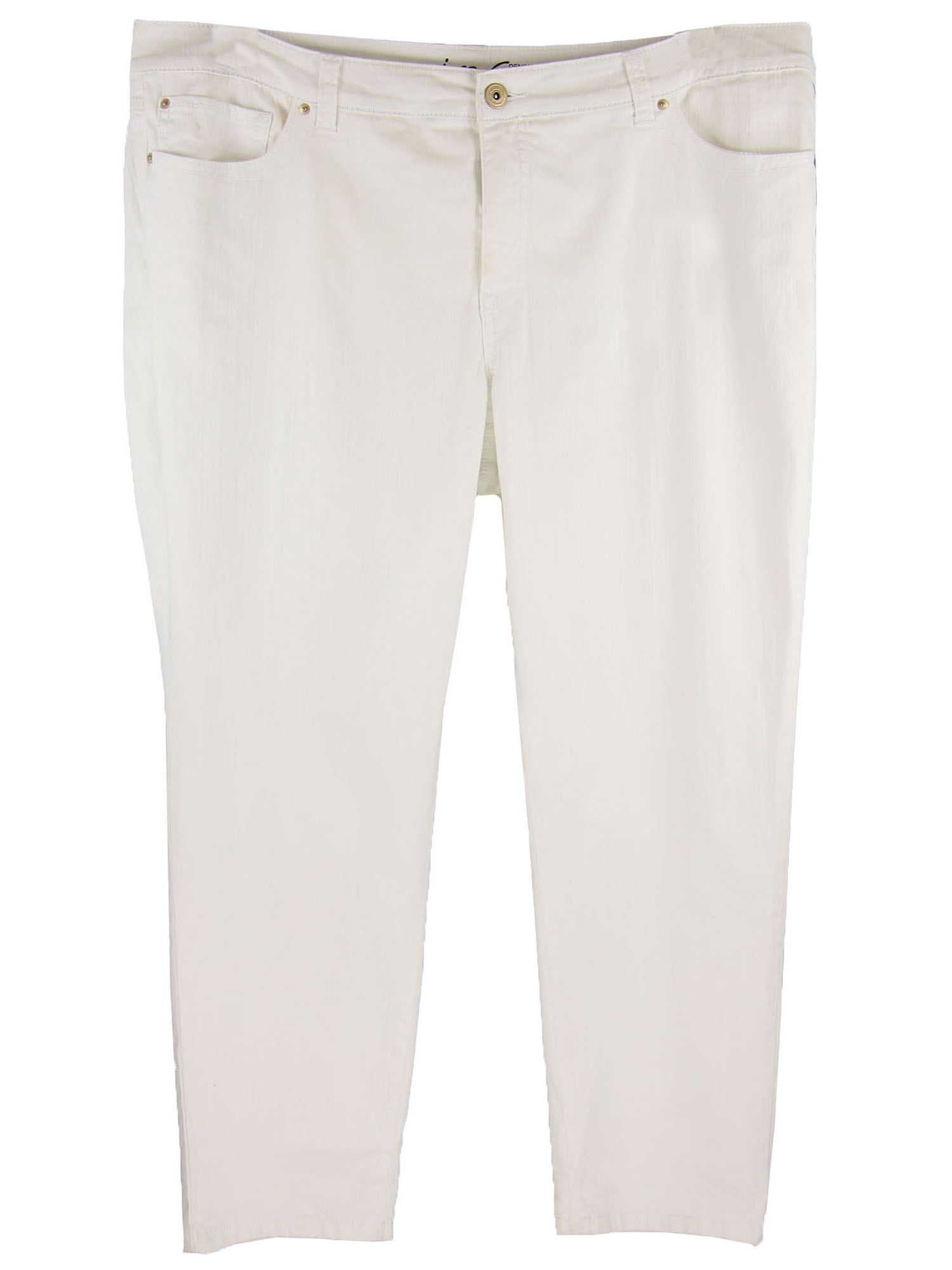 plus size petite white pants