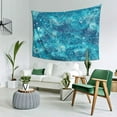 thumbnail image 2 of YFYANG Blue Abstract Cloud Texture Tapestry, Bedroom Dormitory Living Room Decoration Tapestrys Wall Hanging , 80 x 60 in, 2 of 8