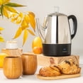 thumbnail image 3 of Mixpresso Stainless Steel 4-Cup Coffee Percolator, 3 of 8