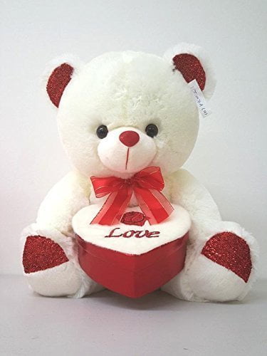 cute teddy bear with chocolate