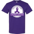 thumbnail image 3 of Inktastic Crohn's Disease Hope Fight Cure T-Shirt, 3 of 5