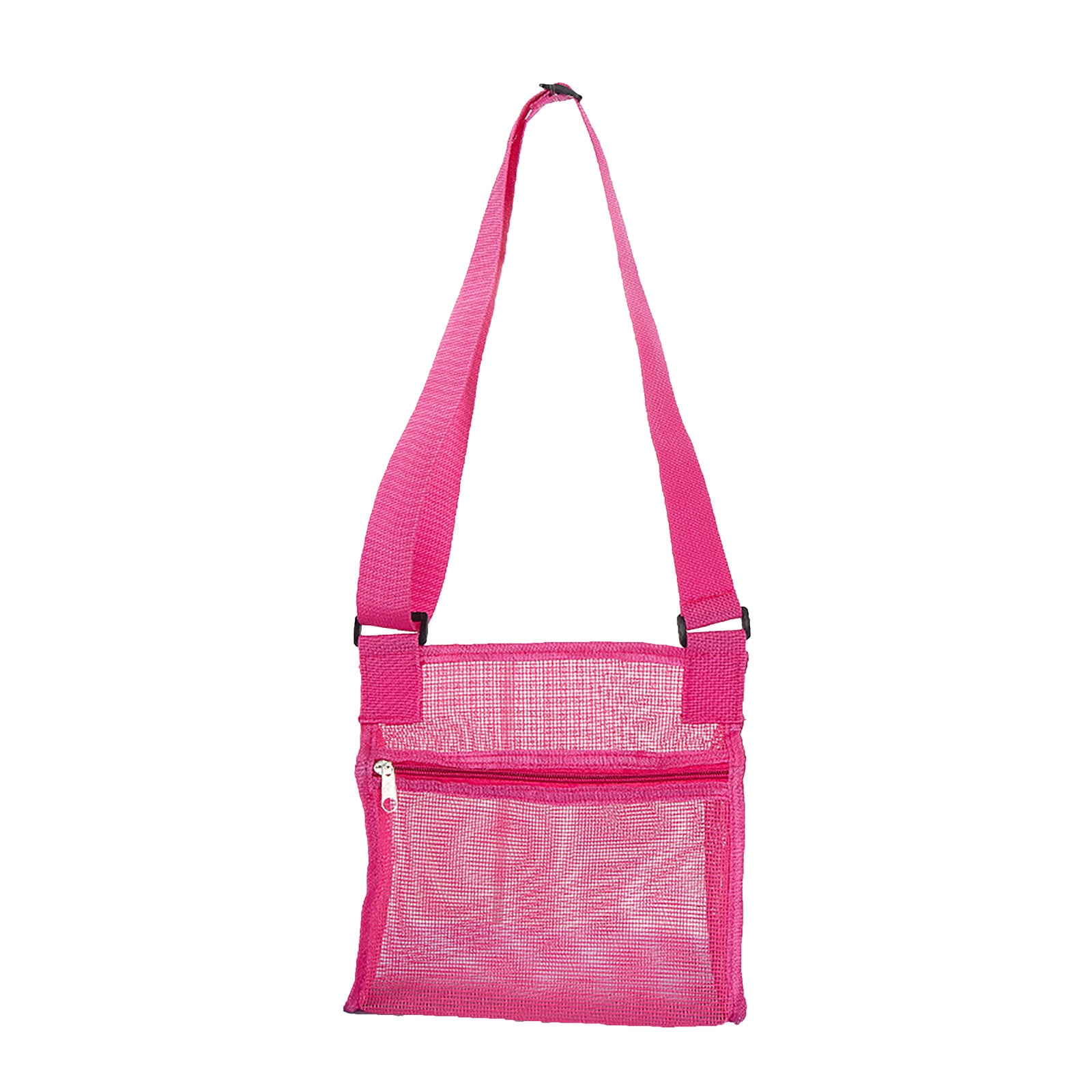 Useefun Beach Toy Mesh Bag Kids Shell Collecting Bag Beach Sand Toy To