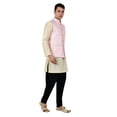 thumbnail image 4 of Sonakshi Fashion Men's Brocade Waistcoat Bandhgala Festive Jacquard Nehru Jacket, 4 of 6