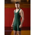 thumbnail image 6 of Matman Wrestling Singlet Men’s Boys Heavyweight Black White, 6 of 10