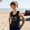EliteGoogv-Black, variant on Unisex Boys Girls Kids Funny Smile Face Vest Crew Neck Sleeveless Tank Top Humorous Lightweight Stretchy Tops Summer Fall Casual Blouse Orange 3-4 Years