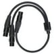 thumbnail image 1 of JORINDO JD6073 XLR hembra a doble XLR hembra Cable YType Splitter XLR a doble XLR Cable de micrófono, 1 of 8