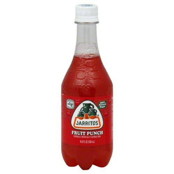 Jarritos Mandarin Soda Plastic Bottle, 16.9-Ounce (Pack of 24)