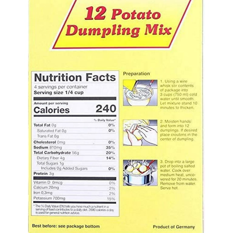 Dr. Knoll Potato Dumpling Mix