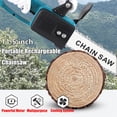 thumbnail image 6 of 12 Inch Brushless Electric Saw Handheld Cordless Logging Saw woodworking Cutting Chainsaw For 18V Battery ,Easy to Operate, 6 of 7