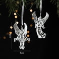 thumbnail image 4 of 2 piezas de escultura colgante de acrílico para de Navidad, adorno para de Navidad para cafetería, fiesta, celebración, festivales, hotel,, 4 of 8