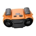 thumbnail image 3 of Ventilador de cintura portátil, ventilador de cuello para exteriores, fácil de transportar, versátil, USB personal Naranja, 3 of 9