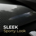thumbnail image 5 of Rockrose 7D Glossy Silver Carbon Fiber Vinyl Wrap, Anti Wrinkle, Air Release Carbon Fiber Vinyl Wrap for Computer and Laptop Skin, Phone Cover, Helmets, and Automotive - Size: 12" X 60" (1FT X 5FT), 5 of 8