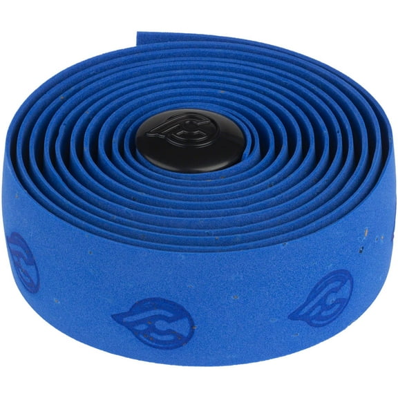 Cinelli Gel Ribbon Handlebar Tape Blue Bicycle Bike Bar Tape with Plugs