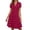 F-393Red, variant on ZHOGXU Womens Summer Dresses Short Sleeve Lapel Plaid Striped Print A Line Elegant Relaxed Fit Shirt Dress For Casual Daily Wear,Dark Green,Xxl