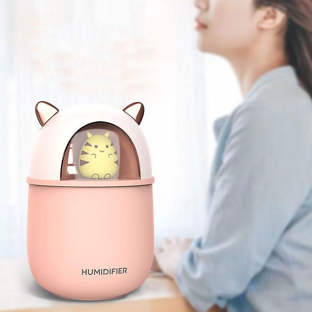 Humidificador USB Rojo Verde Mini Portátil de Niebla Fría