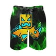 thumbnail image 2 of Geometry Dash Mens Board Shorts Quick Dry Swim Trunk Lightweight Soft Swimsuit Bathing Suit for Boys 2XL, 2 of 8
