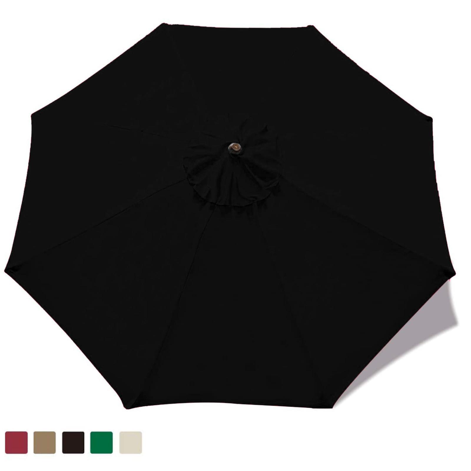 78.7inch Large Outdoor Market Patio Umbrella Cloth Garden 6 Bones