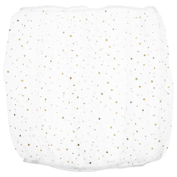 NIAIZEK Bird Cage Cover Protective Polyester Netting White Breathable Easy Clean for Night Use 50 x 50 Inches