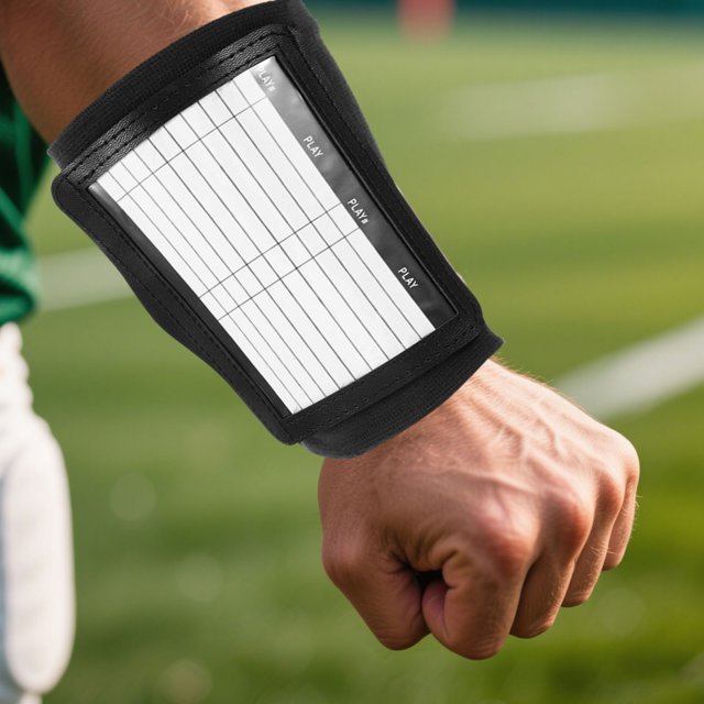HINTRMENT 2Set Sports Wristband Armband Polyester Black Sports Tactical Coaches