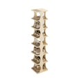 thumbnail image 1 of Organizador de zapatos de varios niveles, ahorra espacio, estante vertical para zapatos para el hogar, dormitorio, puerta, entrada, armario, 1 of 12