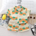 thumbnail image 3 of Minnieouse Ropa de verano para niños, ropa de playa, diseño elegante, suavidad, multicolor, transpirable, varios tamaños, ropa de calle de conjuntos de ropa Naranja cien, 3 of 6