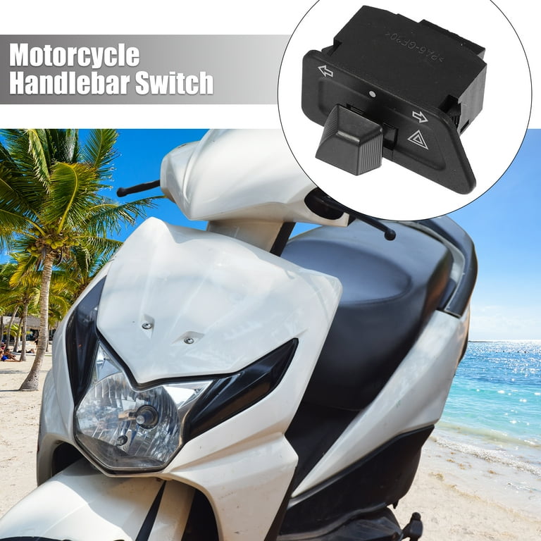 Unique Bargains Motorcycle Handlebar Switches Turn Signal Button