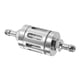 thumbnail image 1 of Filtros de combustible en línea universales de Unique Bargains para gasolina para motores pequeños, bicicletas y ATV en tono plateado, 1 of 6
