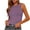 Wine1, variant on fatyb Womens Slim Striped Tank Tops Sleeveless Crewneck Ruched Blouses Summer Casual Basic Tee Tops