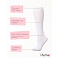 thumbnail image 3 of MeMoi  Pointelle Dot Knee High Socks - Girls - Female, 10, White, 3 of 7