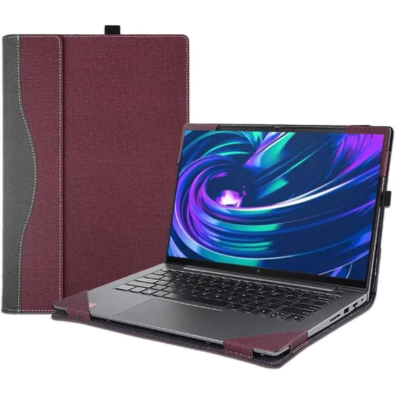 Laptop Case Cover for HP ZBook Power 15.6 inch G7 G8 G9 G10 [Not for 16 inch],Detachable PU Leather Notebook PC Protective Bag Sleeve