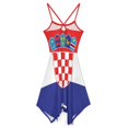 thumbnail image 3 of Flag of Croatia Dress Elegant Party Dresses Evening Dresses Women Dress Long Dresses Sleeveless Dress Ladies Dresses, 3 of 4
