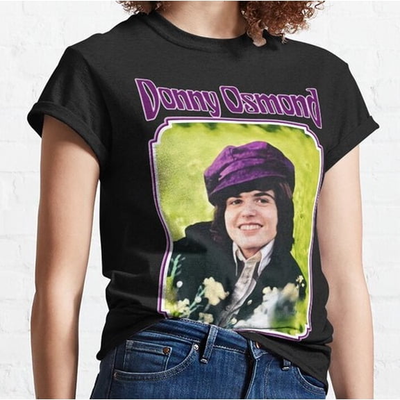 Copy of Donny Osmond Blue Bird Classic T-Shirt Short Sleeve Unisex Tee S-5XL