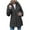 Black, variant on Black**Friday Chaoheng Plus Size Jackets for Women Women's Mid-Length Hooded Puffer Coat,Dual Zipper Quilted Winter Jacket