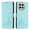Mint, variant on Phone Case for OnePlus 13, Cat Pattern PU Leather Case with RFID Block Card Slots Stand Magnetic Flip Wallet Cover, Green