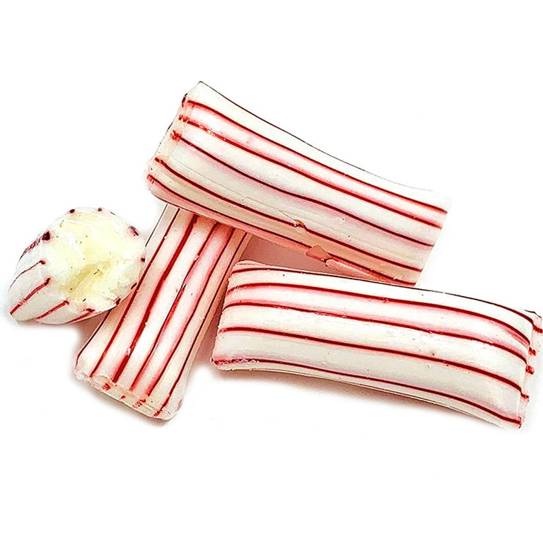 CandySips Candy Straws, Peppermint, 8 Straws, Pack of 2